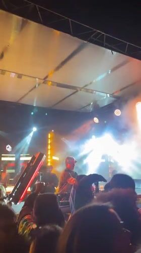Early Morning DJ Performance Draws Crowd in Buenos Aires
