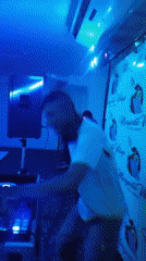 Early morning dance party captured at Venezuela hotel resort