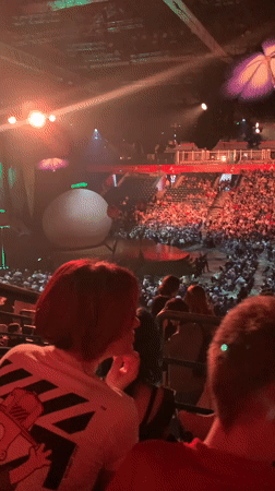 Packed arena event draws massive crowds in Belgrade