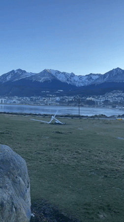 Tranquil evening moments captured around Ushuaia harbor