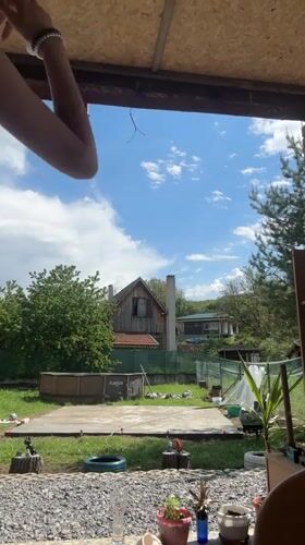 Woman filmed dancing in multiple locations around Belopoptsi home
