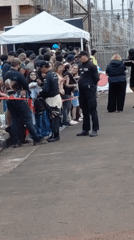 Rally cars tear through Encarnación streets before a packed crowd