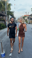 Routine tourist activities documented in North Kuta, Indonesia
