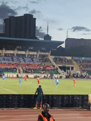Soccer Match Draws Crowds to Nairobi's Nyayo Stadium
