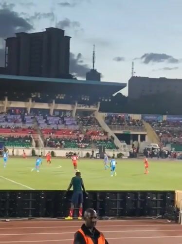 Soccer Match Draws Crowds to Nairobi's Nyayo Stadium