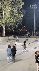 Night market and skate park draw evening crowds
