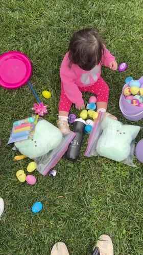 Easter egg hunt draws families to Pickerington field