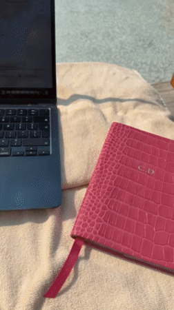 Poolside laptop workspace spotted at Dubai resort