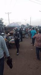 Afternoon market activity documented in Bukuru, Nigeria