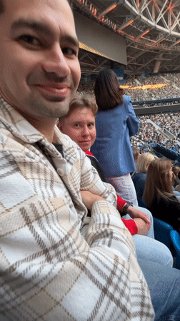 Packed crowd fills Gazprom Arena for major Saint Petersburg event