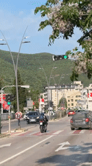 Morning walkabout documented across residential Budva, Montenegro