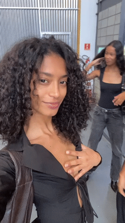 Professional photoshoot with young women in São Paulo studio