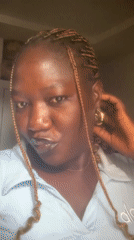 Woman Records Video Messages in Ado, Nigeria