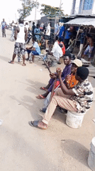 Morning street life documented in Zango-ndaji Nigeria