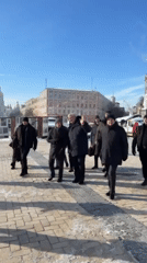 Kyiv memorial wall receives visitors paying respects to war heroes