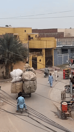 Ordinary street life documented in Multan, Pakistan