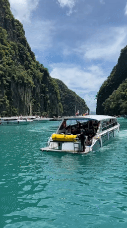Boat tour and snorkeling among Ao Nang's limestone karsts