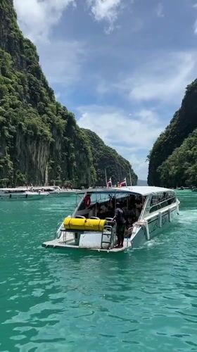 Boat tour and snorkeling among Ao Nang's limestone karsts