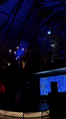 Nightclub interior documented in Kediri, Indonesia