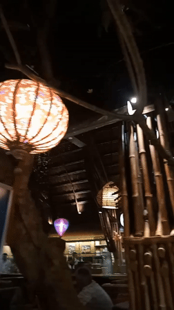 Restaurant footage shows bamboo interior, ceramic fountains in Nha Trang