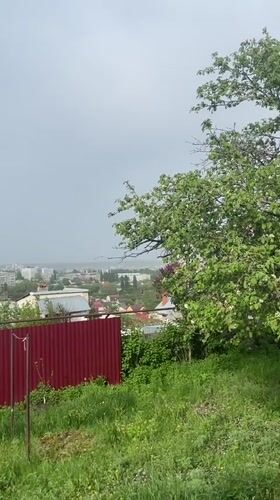 Elevated cityscape view recorded in Saratov, Russia