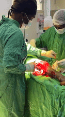 Surgical procedure conducted at Nairobi medical facility