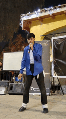 Michael Jackson tribute performance lights up Santiago street stage
