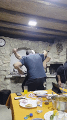 Evening celebration in a rustic Varna gathering space