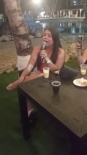 Live entertainment and soccer viewing at Porlamar bar