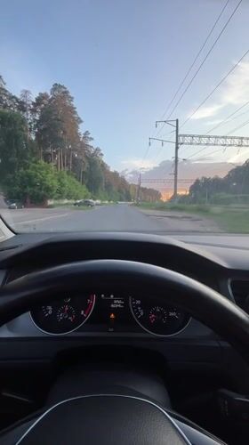 Routine afternoon drive and grocery shopping documented in Vasilyevo