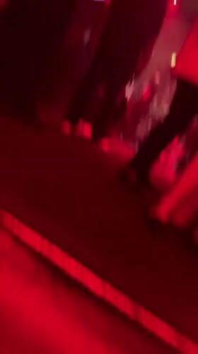 Late night at Club Cova, Paris, red lights and all