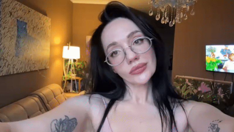 Woman documents Valentine's Day craft shopping in Batumi, Georgia