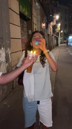 Barcelona nightlife scenes captured across multiple venues Friday evening