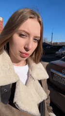 Woman documents casual photo walk through Chaikovsky, Russia