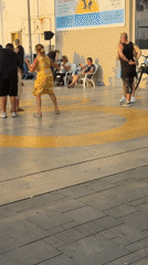Tel Aviv waterfront: dancing, dogs, and a sunset