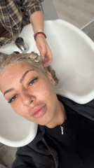 Woman visits hair salon, travels by car in Plovdiv