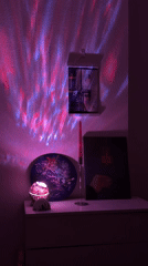 Witness captures quiet domestic scene in dimly lit room