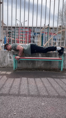 Early morning outdoor fitness routines observed in Krasnoyarsk