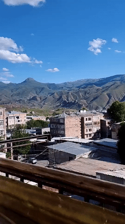 Ordinary afternoon scenes documented across Yeghegnadzor, Armenia