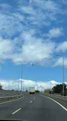 Driver records highway footage near Caniço, Portugal