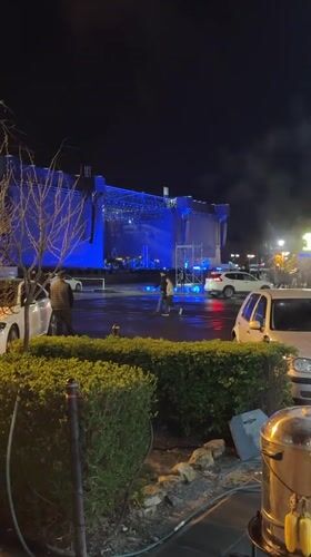 Nighttime scenes captured across Gyumri, Armenia within one minute