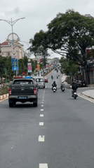 Typical street traffic observed in Da Lat, Vietnam