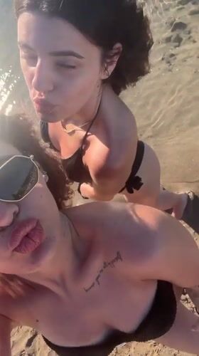 Summer beach day documented by visitors in Ahtopol, Bulgaria