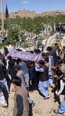 Road debris disrupts traffic in Quetta, Pakistan