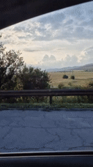 Highway journey documented near Churek, Bulgaria during evening hours