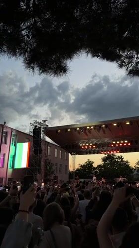 Tom Odell live at an outdoor Tbilisi concert, summer 2026