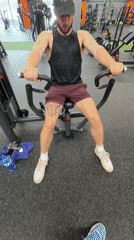 Man completes morning workout routine at Plovdiv gym