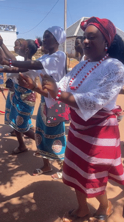Traditional dance celebration draws dozens to Durimi streets