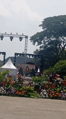 Borobudur stirs early with street life and event prep