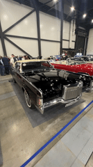 Classic car exhibition draws visitors in Shushary, Russia